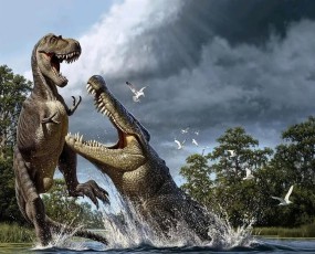 史前巨鳄——恐鳄