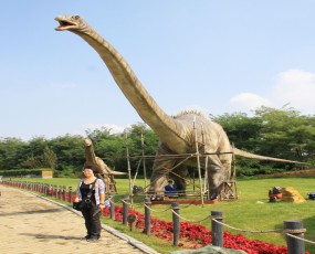 沈阳植物园恐龙展览