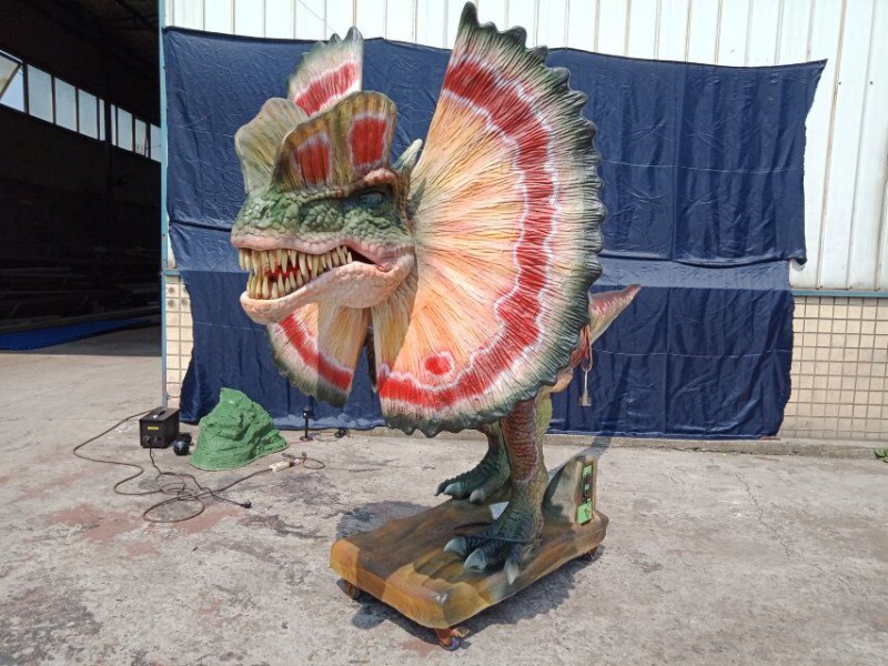 双冠骑龙（仿真恐龙_仿真恐龙模型_仿真恐龙模型制作）