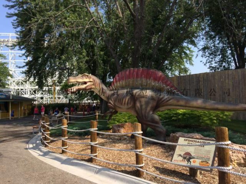 棘龙 仿真恐龙 恐龙模型 恐龙展览