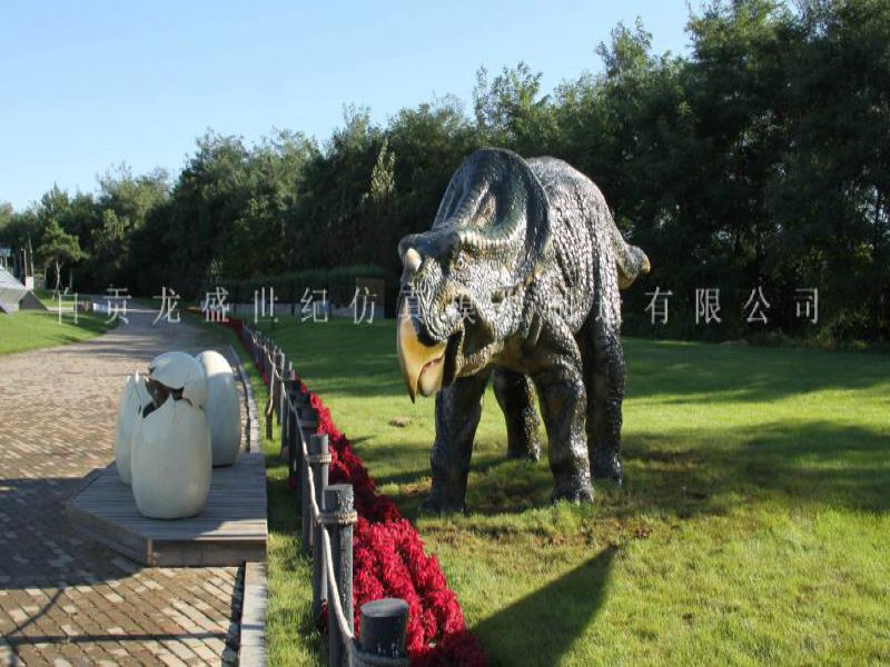 原角龙 恐龙租赁 仿真恐龙出售 恐龙展览