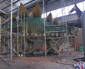 多米尼加 恐龙乐园 产品剑龙工厂制作细节